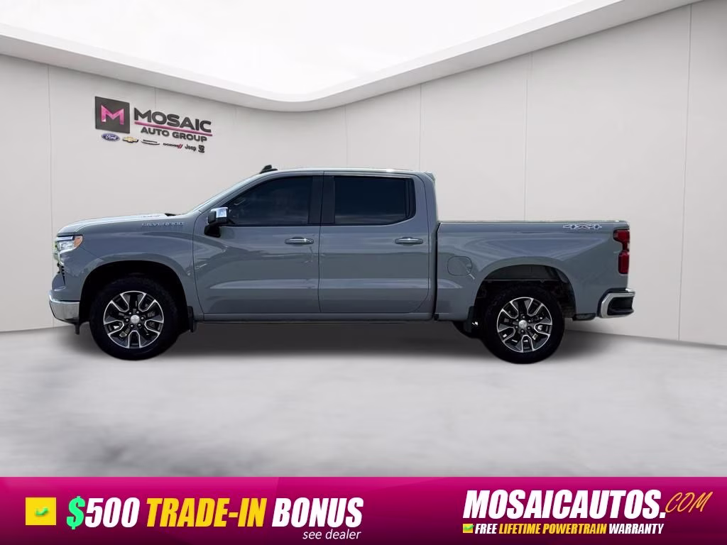 2024 Slate Gray Metallic Chevrolet Silverado 1500 LT 4X4 Truck