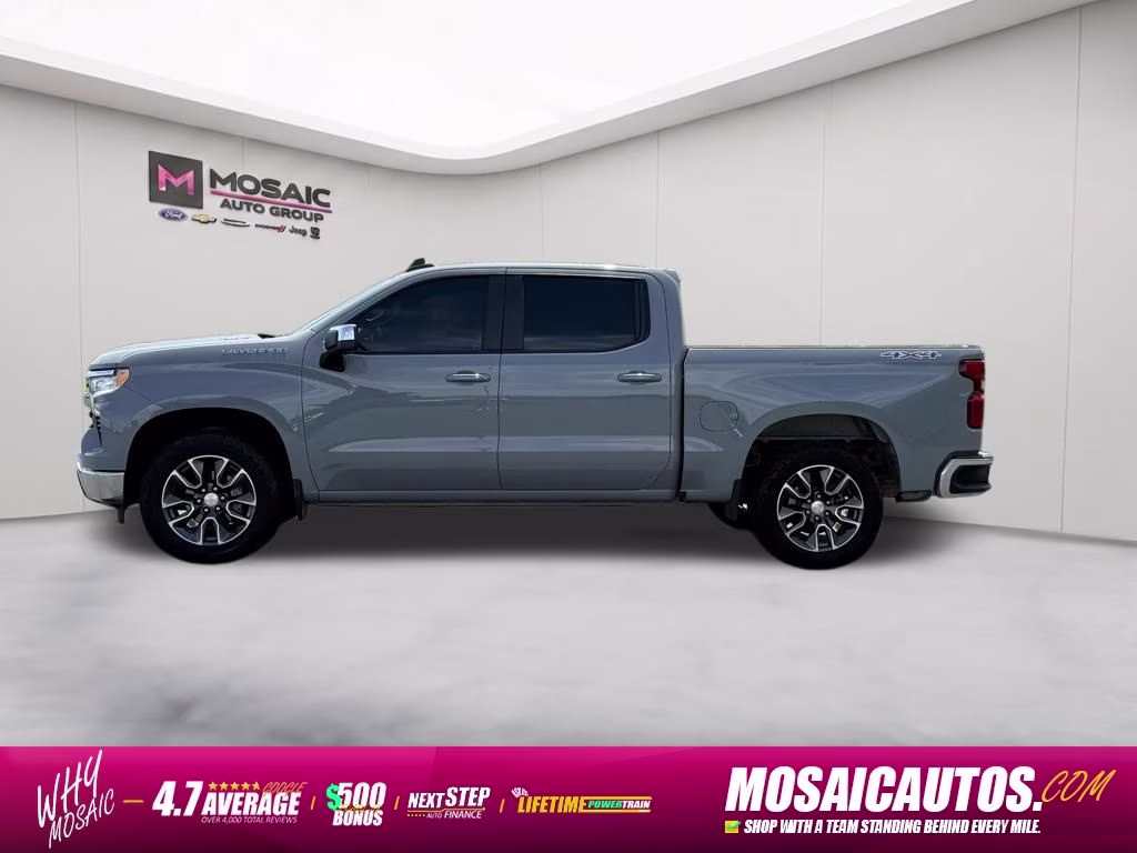 2024 Slate Gray Metallic Chevrolet Silverado 1500 LT 4X4 Truck