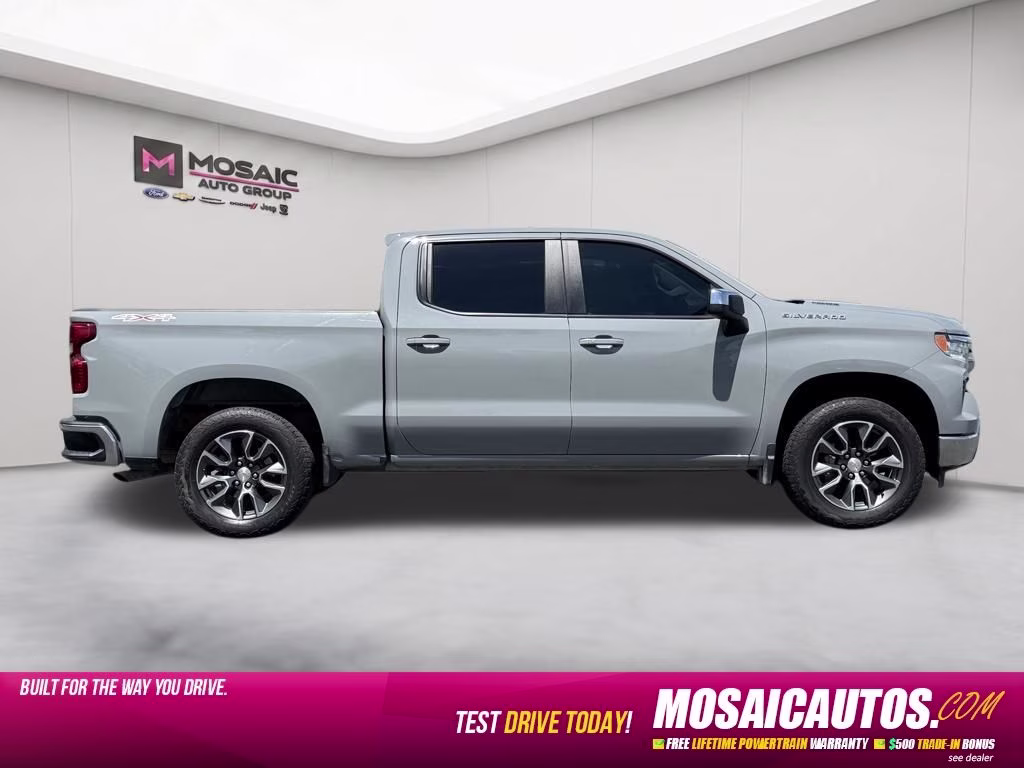 2024 Slate Gray Metallic Chevrolet Silverado 1500 LT 4X4 Truck