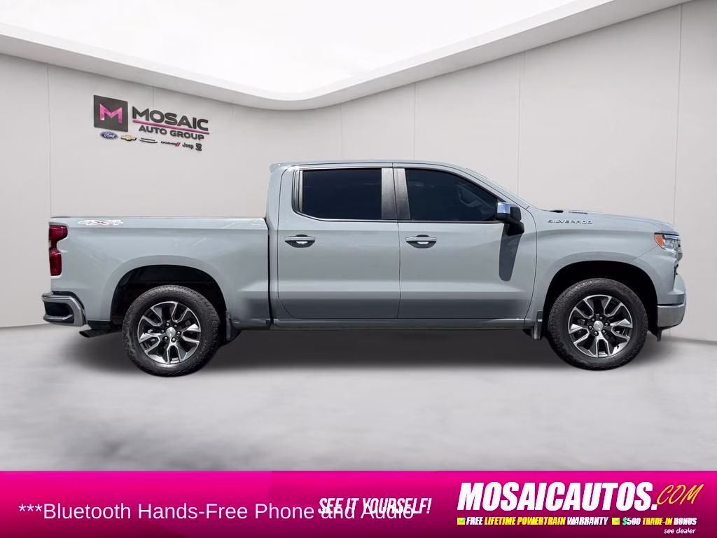 2024 Slate Gray Metallic Chevrolet Silverado 1500 LT 4X4 Truck