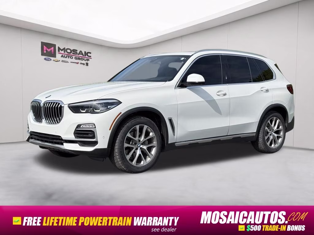 2019 Alpine White BMW X5 xDrive40i AWD SUV