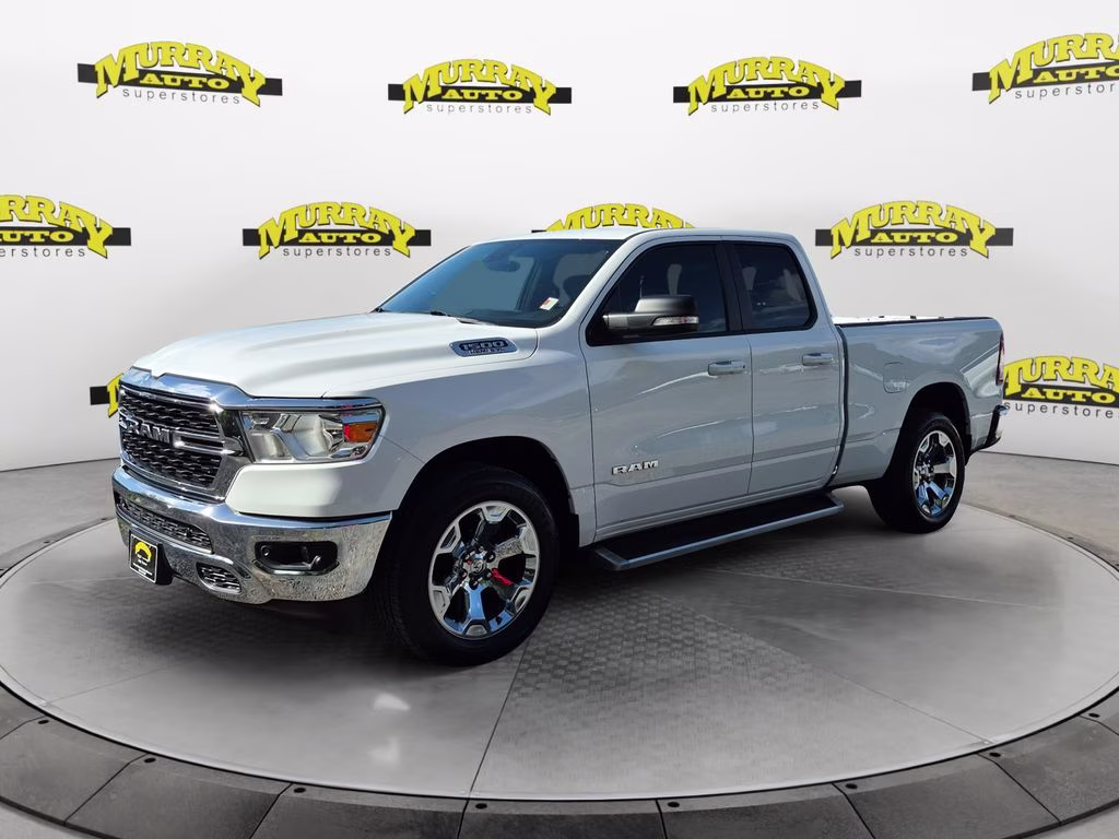2022 Bright White Clearcoat Ram 1500 Big Horn/Lone Star RWD Truck