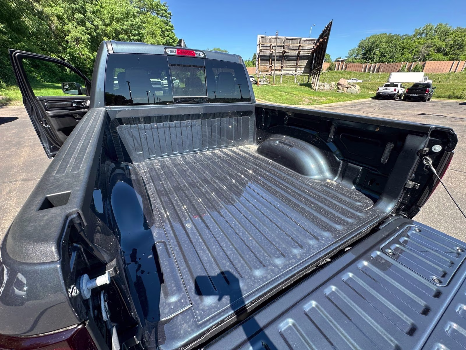 2026 Forged Blue Metallic Ram 1500 Laramie 4X4 Truck