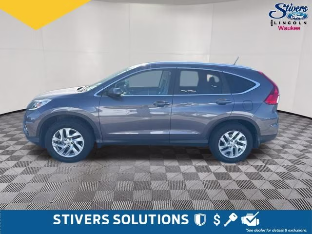 2015 White Honda CR-V EX-L AWD SUV