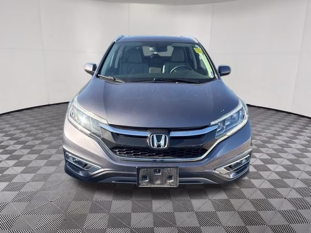 2015 White Honda CR-V EX-L AWD SUV