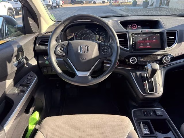 2015 White Honda CR-V EX-L AWD SUV