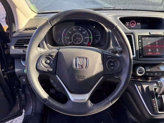 2015 White Honda CR-V EX-L AWD SUV
