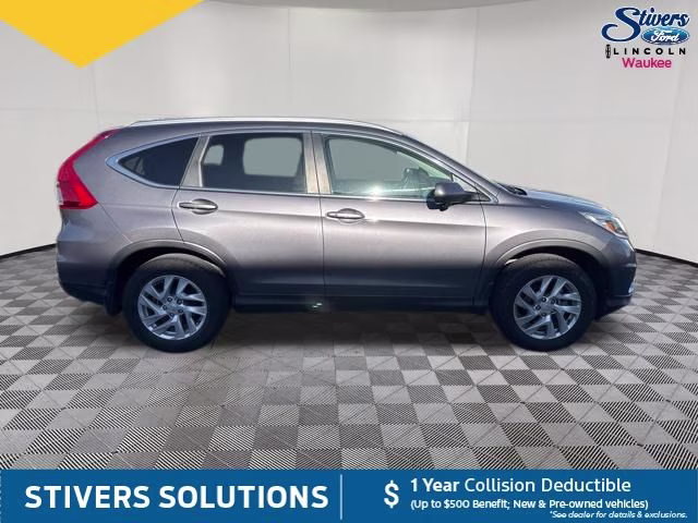 2015 White Honda CR-V EX-L AWD SUV