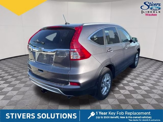 2015 White Honda CR-V EX-L AWD SUV
