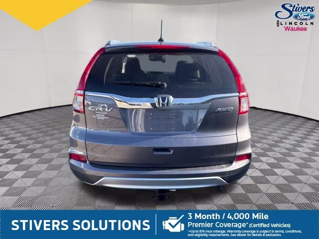 2015 White Honda CR-V EX-L AWD SUV