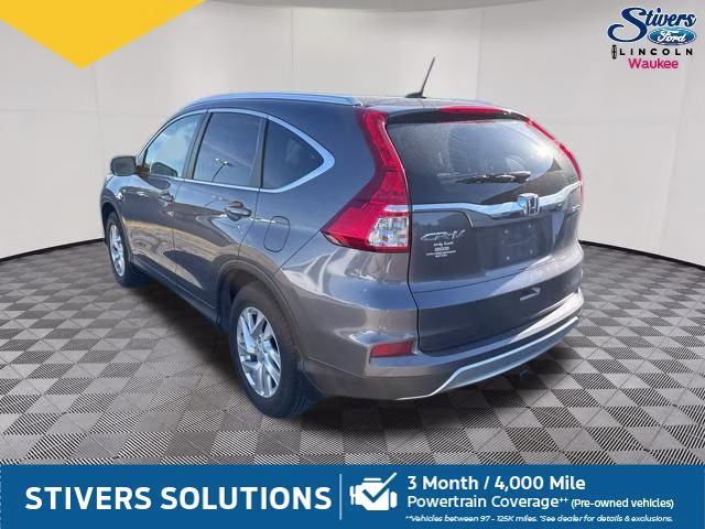 2015 White Honda CR-V EX-L AWD SUV