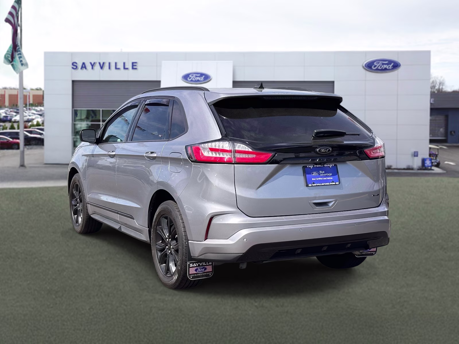 2024 Iconic Silver Metallic Ford Edge SE AWD AWD SUV