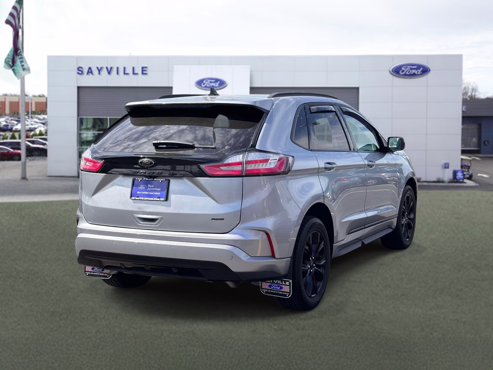 2024 Iconic Silver Metallic Ford Edge SE AWD AWD SUV