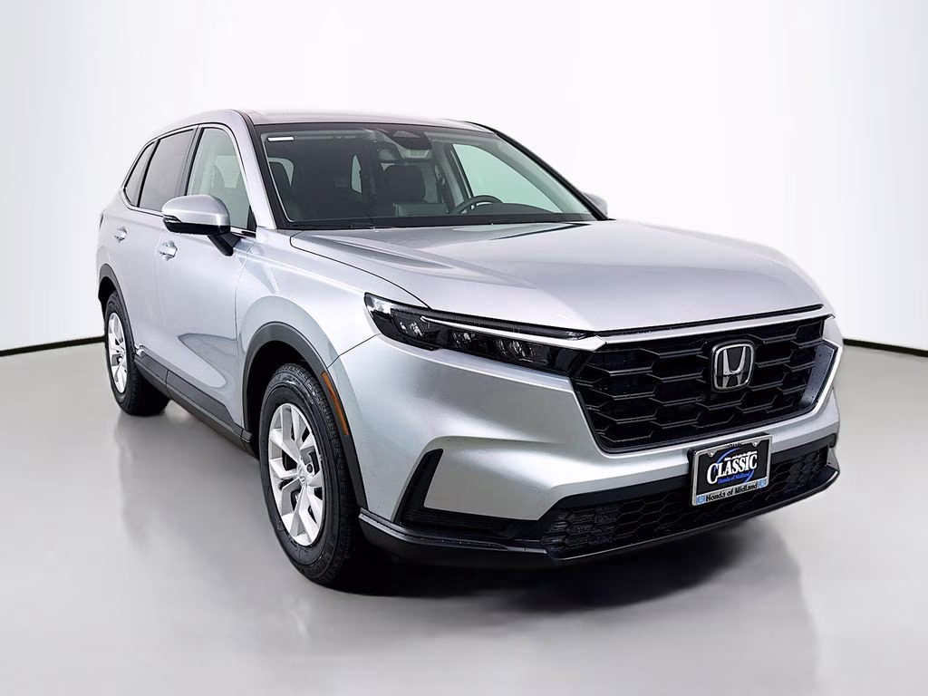 2026 Solar Silver Metallic Honda CR-V LX FWD SUV