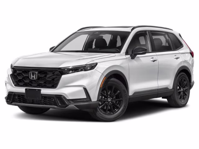 2026 Platinum White Pearl Honda CR-V Hybrid Sport-L FWD SUV