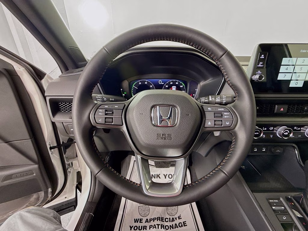 2026 Platinum White Pearl Honda CR-V Hybrid Sport-L FWD SUV