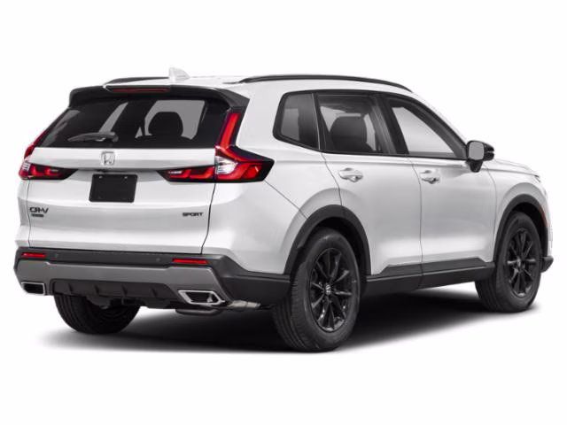 2026 Platinum White Pearl Honda CR-V Hybrid Sport-L FWD SUV