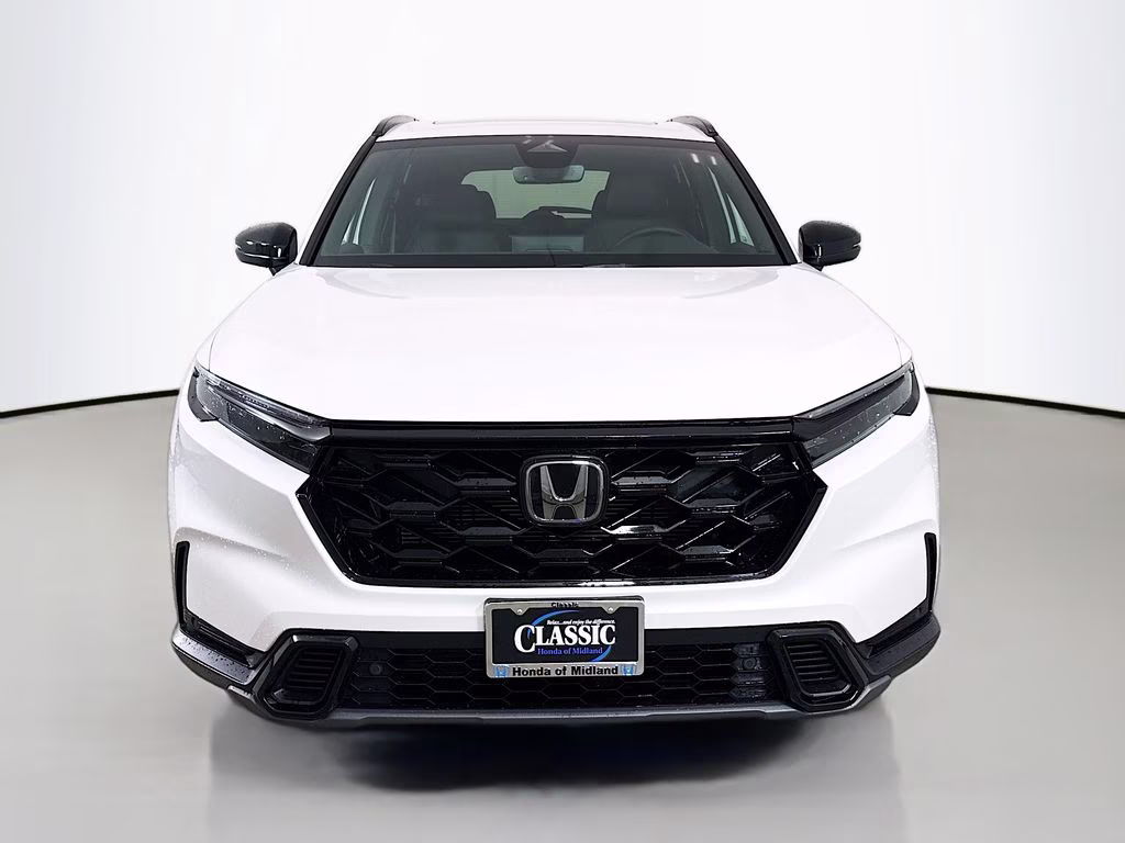 2026 Platinum White Pearl Honda CR-V Hybrid Sport-L FWD SUV