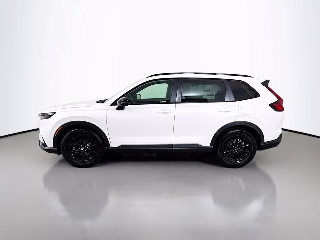 2026 Platinum White Pearl Honda CR-V Hybrid Sport-L FWD SUV
