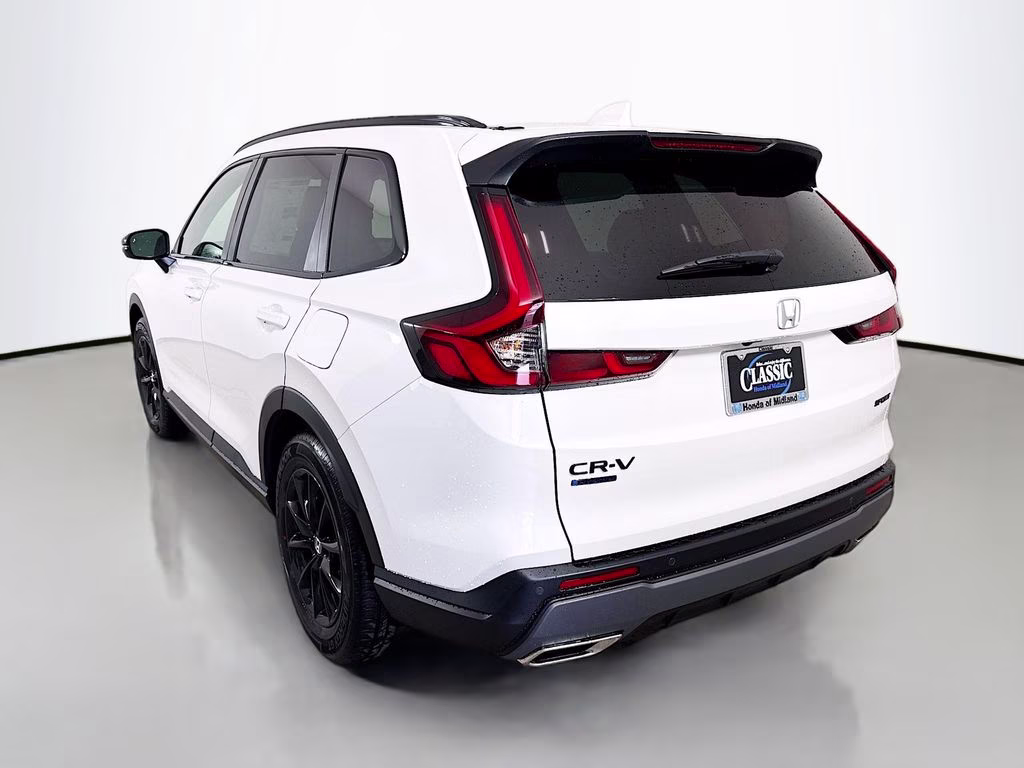 2026 Platinum White Pearl Honda CR-V Hybrid Sport-L FWD SUV