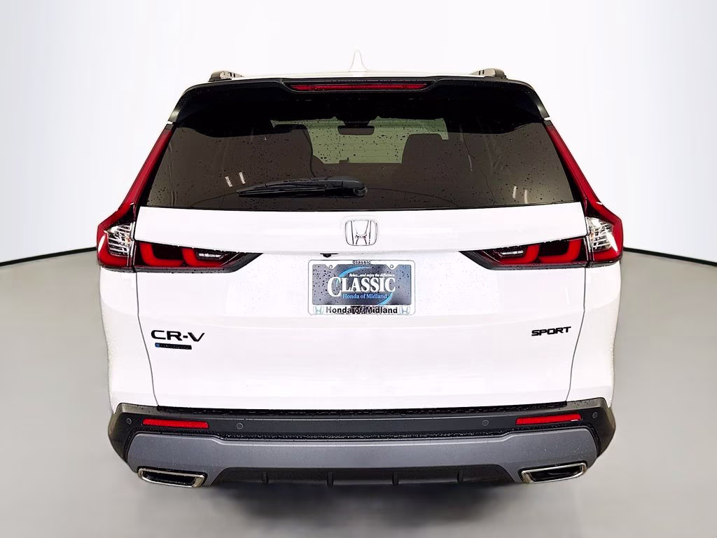 2026 Platinum White Pearl Honda CR-V Hybrid Sport-L FWD SUV