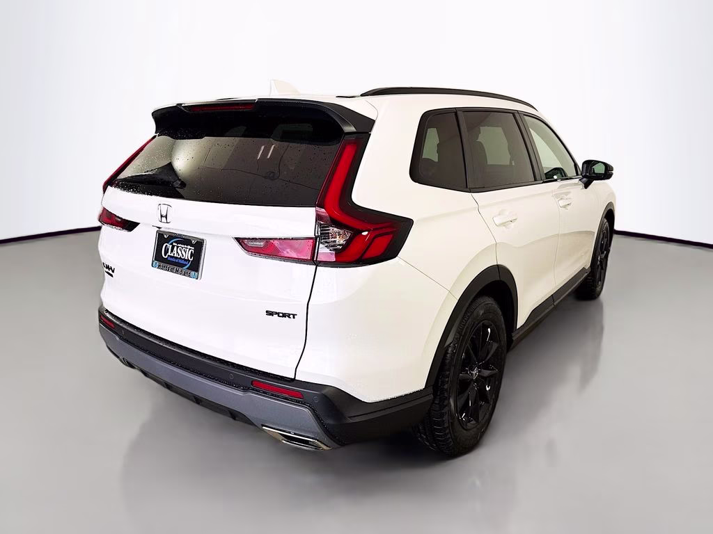 2026 Platinum White Pearl Honda CR-V Hybrid Sport-L FWD SUV