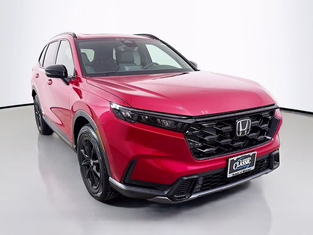 2026 Radiant Red Metallic Honda CR-V Hybrid Sport-L AWD SUV