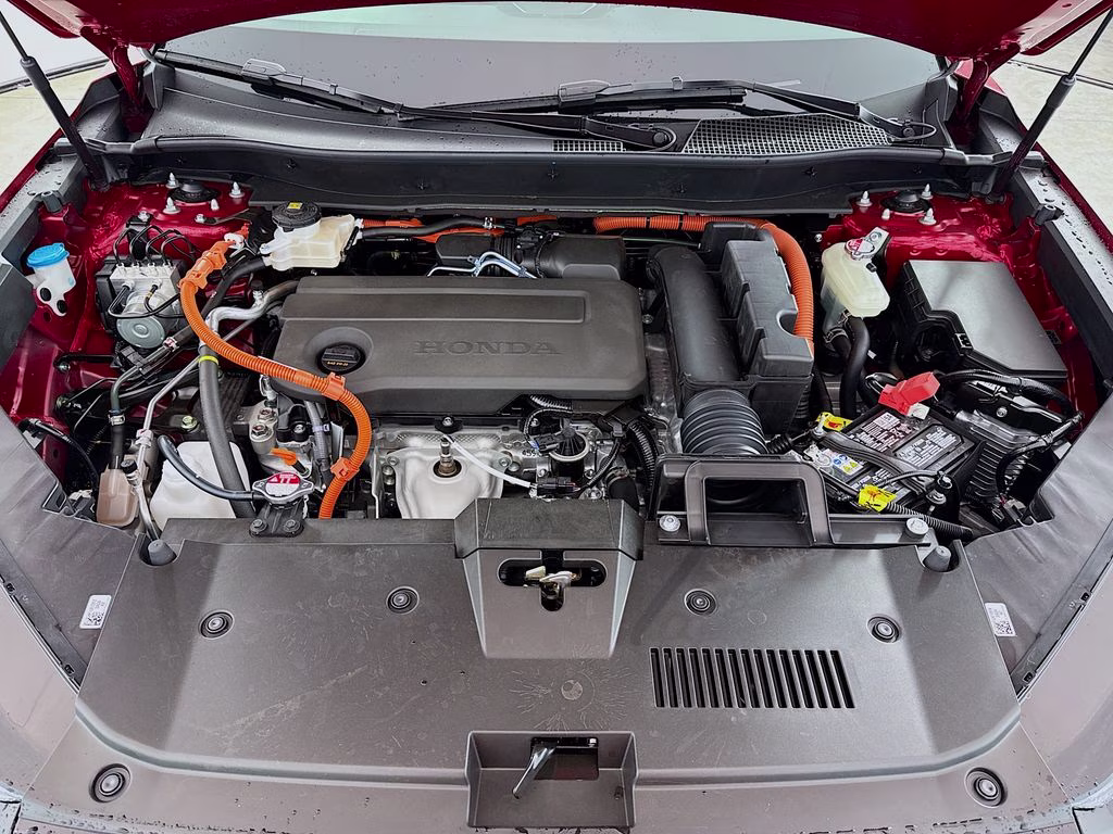 2026 Radiant Red Metallic Honda CR-V Hybrid Sport-L AWD SUV