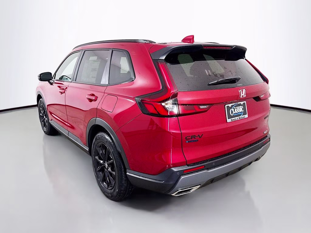 2026 Radiant Red Metallic Honda CR-V Hybrid Sport-L AWD SUV