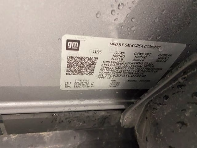 2026 Sterling Gray Metallic Chevrolet Trax ACTIV FWD SUV