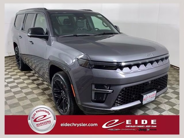 2026 Baltic Gray Metallic Clearcoat Jeep Grand Wagoneer L Limited Reserve 4X4 SUV