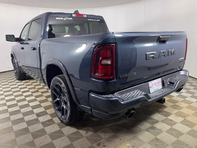2026 Forged Blue Metallic Ram 1500 Laramie Night Edition 4X4 Truck