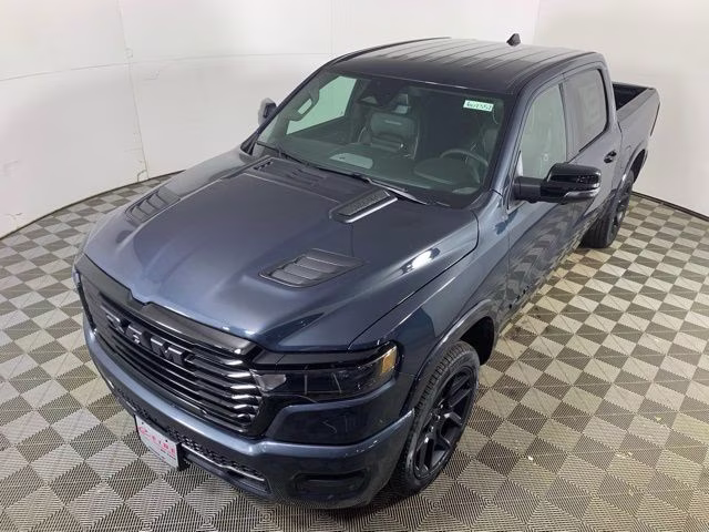 2026 Forged Blue Metallic Ram 1500 Laramie Night Edition 4X4 Truck