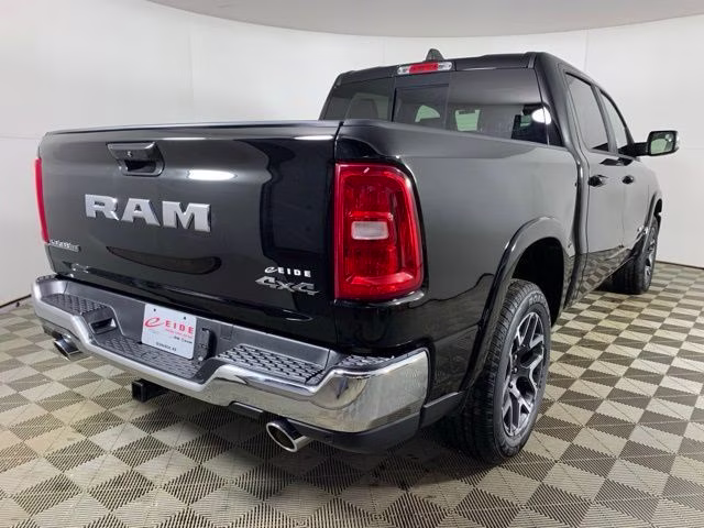 2026 Diamond Black Crystal Pearlcoat Ram 1500 Laramie 4X4 Truck
