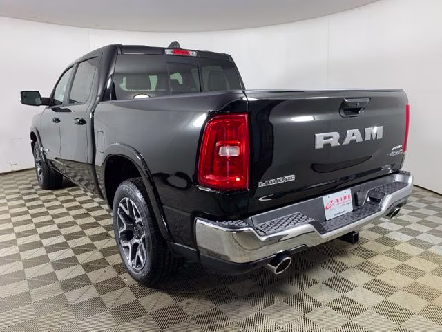 2026 Diamond Black Crystal Pearlcoat Ram 1500 Laramie 4X4 Truck