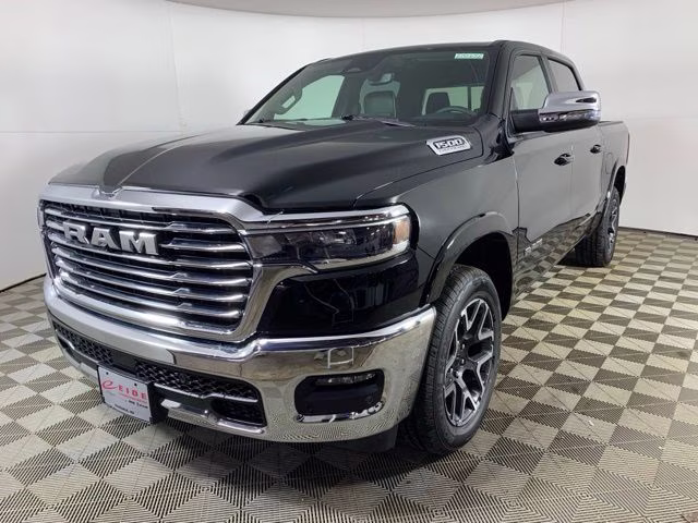 2026 Diamond Black Crystal Pearlcoat Ram 1500 Laramie 4X4 Truck