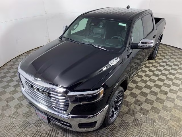 2026 Diamond Black Crystal Pearlcoat Ram 1500 Laramie 4X4 Truck