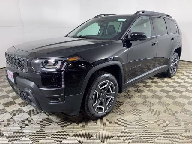 2026 Diamond Black Crystal Pearlcoat Jeep Cherokee Limited 4X4 SUV
