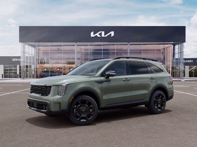 2026 Green Kia Sorento X-Line SX Prestige AWD SUV