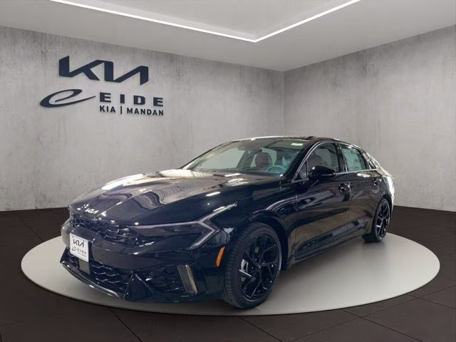 2026 Aurora Black Pearl Kia K5 GT-Line AWD Sedan