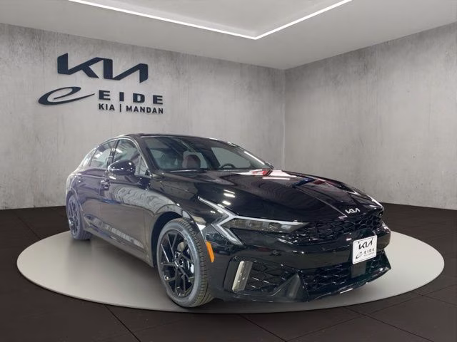 2026 Aurora Black Pearl Kia K5 GT-Line AWD Sedan