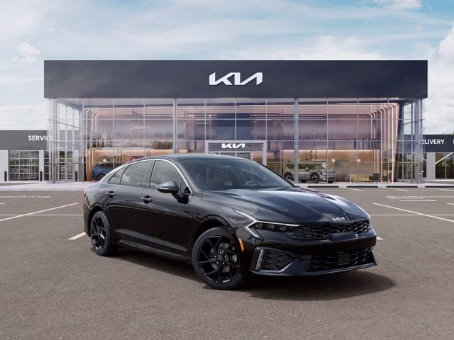 2026 Black Kia K5 GT-Line AWD Sedan