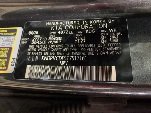 2026 Gravity Gray Kia Sportage EX AWD SUV