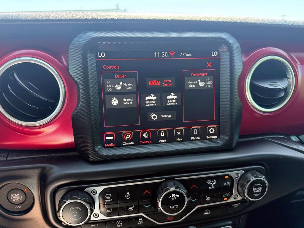 2023 High Velocity Clearcoat Jeep Gladiator Rubicon 4X4 Truck