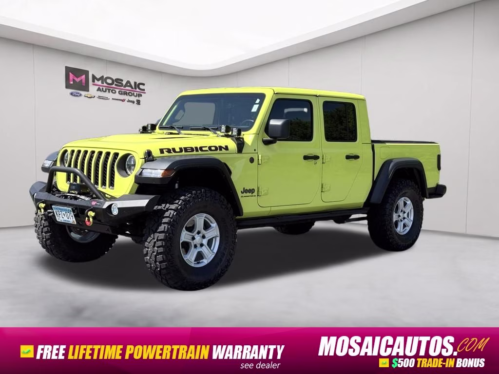 2023 High Velocity Clearcoat Jeep Gladiator Rubicon 4X4 Truck