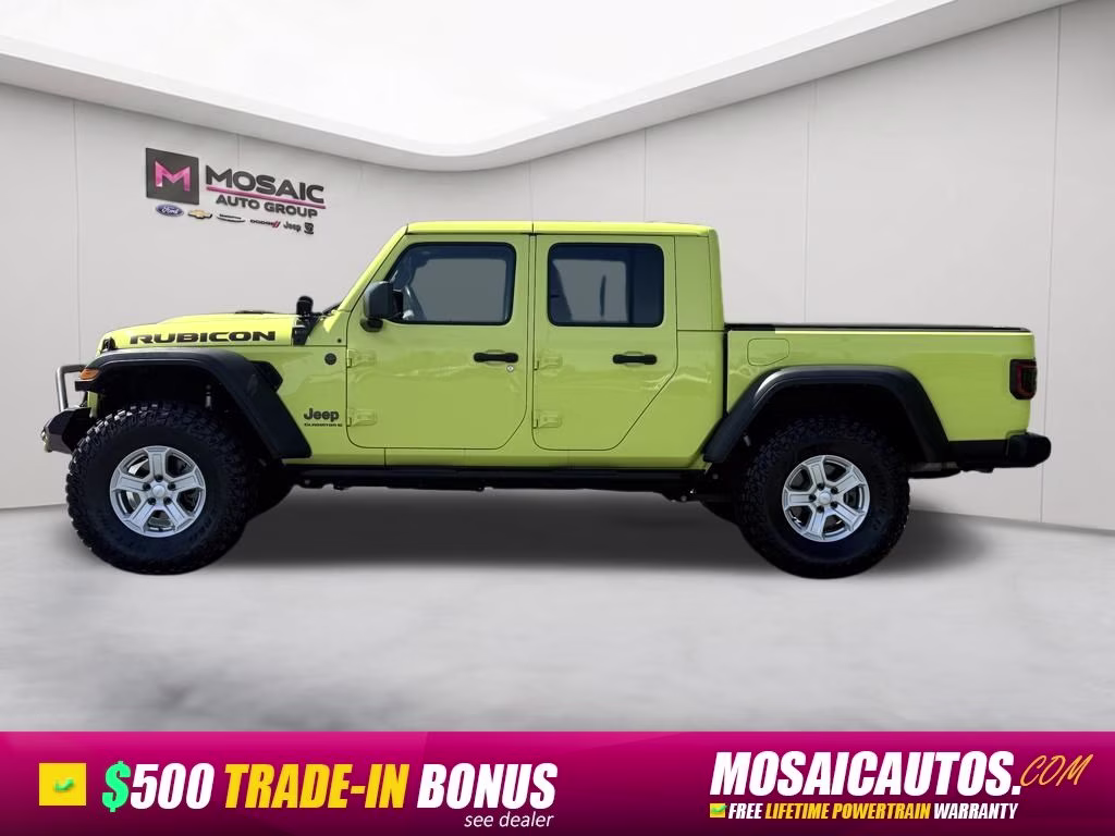 2023 High Velocity Clearcoat Jeep Gladiator Rubicon 4X4 Truck