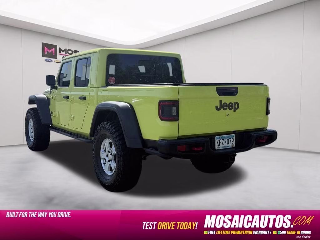 2023 High Velocity Clearcoat Jeep Gladiator Rubicon 4X4 Truck