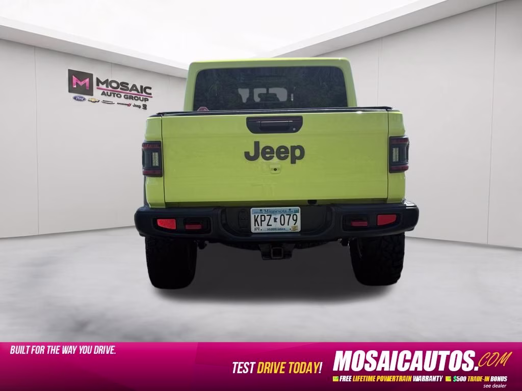 2023 High Velocity Clearcoat Jeep Gladiator Rubicon 4X4 Truck