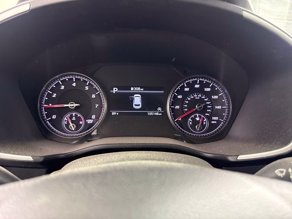 2022 Hampton Gray Hyundai Santa Fe SE FWD SUV