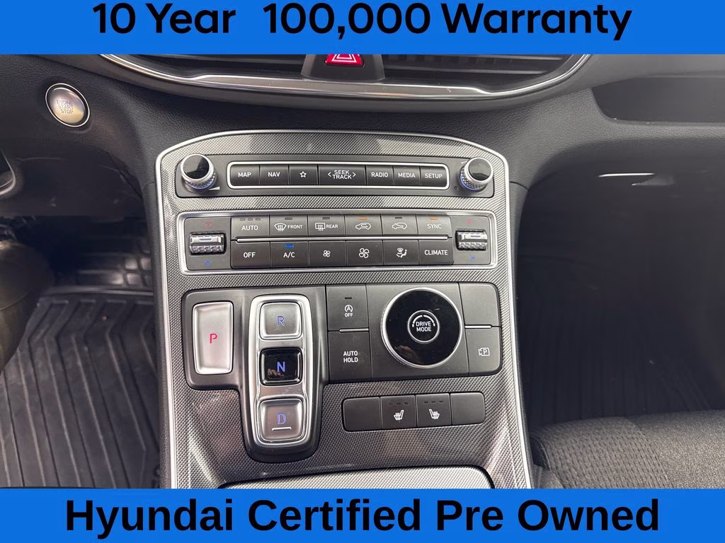 2023 Portofino Gray Hyundai Santa Fe SEL FWD SUV